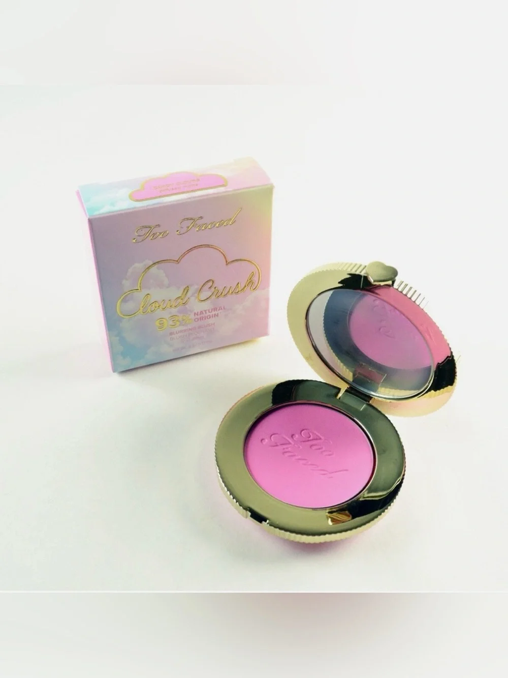 New! Too Faced Cloud Crush Blurring Blush CANDY CLOUDS